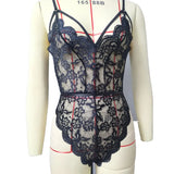 Thin Lace Lingerie Sexy Tight Bodywear Lady Home Clothes