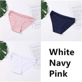 Cotton Panties Underwear Solid Women Sexy Lace Underpants Soft Briefs Set Female Intimates Plus Size Lingerie Panty