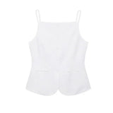 Fongt Women's Explosive Buckle Vest Top + Shorts Set
