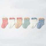 Pairs /lot 0 to 24M Summer Short Socks For Baby Cute Animal Newborn Infants Socks Extreme Soft Socks On Girls Boys