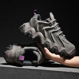 Fashion Men Sneakers Breathable Mesh Running Shoes for Men Thick Bottom Sports Shoes Outdoors Comfortable Walking