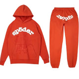 Fongt Men's And Women's Sp5der Spider Web Set 555555 Sportswear Sweater Jogging Pants