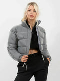 2023 Women's New Women's Warm Bubble Coat Bread Clothing Down Cotton Jacket-Outfit