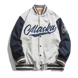 Retro Bomber Jacket Letter Embroidery 2021 Autumn Men Women Street Loose Wild Baseball Uniform Jacket Couple Y2k