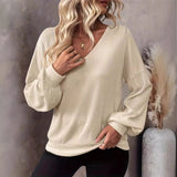Fongt 2025 Autumn/Winter T-Shirt Blouse Casual Fashion Elegant And Comfortable Knitwear