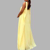 Fongt Summer New Temperament Women's Collage Wrapped Breasts Sexy Party Dress