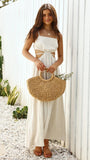Fongt And Summer 2023 New Temperament With Waist Halter Dress-22071-Outfit