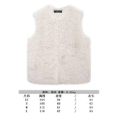 Fongt Women's Clothing 2025 Autumn And Winter New Fashion High-End Environmental Protection Fur Vest