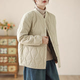 Fongt Down Cotton Coat Women's Coat Winter Loose Thin Cotton Robes New Women's Clothing Short-Term Warm Cotton Clothes