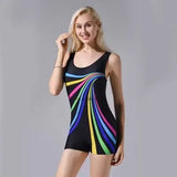 Fongt New Professional Quick-Drying One-Piece Swimsuit Women's Sense Surf Suit Conservative