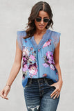 Off Shoulder Top Women Lace Patchwork Snake Print V Neck Sleeveless Plus Size Ladies Shirts Fashion 2021 Summer