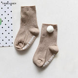 0 to 4 Yrs Ruffle Edge Non-Skid Cotton Socks with Grip For Kids Toddlers Baby Girl Boneless Socks Four Seasons