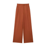 Fongt Spring New Folding Wide Leg Trousers 8372124