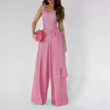 Fongt New Fashion Casual Strap Pants Women's Pants