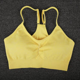 Women Bralette Tops Fitness Bras for Women Solid Tight Push Up Bra Bralettees Adjustable Strap