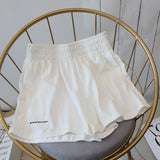 Fongt Sweatpants Women's 2024 Summer New Casual Shorts Show Thin And Versatile High-Waisted Pants Women's Hot