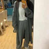Fongt Lazy Wind V-Neck Sweater Women's Autumn And Winter 2024 New Niche Design College Wind Knitting