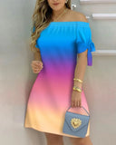 Off Shoulder Summer Mini