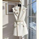 Fongt And Autumn New Vest Small Suit Jacket Short Elegant Temperament Casual Slim Slimming