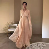 Fongt Solid-Colored Bat Sleeve Tie In Autumn 2025 With Thin Waists