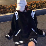 women's jacket spring 2022 Oversized Woman Baseball Women's spring Jacket Long Sleeve Bomber Jackets Letter Print Casual
