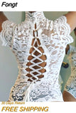 Women's Sexy Sissy Lace Bandage See Through Lingerie Nightwear G-String Underwear Erotic