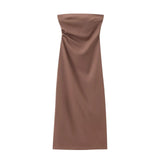 Fongt Women's Dress Sexy Fashion Fan Flute Dress 2698707