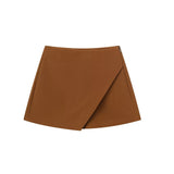 Fongt New Women's Trousers Women's Skirts Summer Color Irregular Skirt