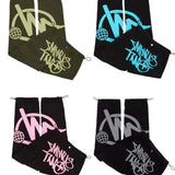 High Street Hip-Hop Printed Star Ball Pants Minority Tide Brand Overalls Loose Straight Casual Trousers-Outfit