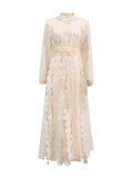 Fongt Temperament Elegant Dress Suit Women 2025 Spring And Summer New Round-Neck Dress + Jacket Suit Women Two