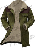 Fongt Autumn And Winter Men's Coat Velvet Jacket Multi-Pocket Coat 11-Colored Dorma
