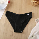 Women's Cotton Briefs Female Underpants Sexy V Waist Women's Panties Cotton Plus Size Pantys Lingerie