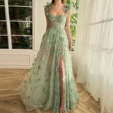 Fongt Dress Women 2025 New Champagne Long-Sleeved Banquet Temperament Simple Thin Host Art Exam Dress