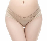 Cotton Maternity Pregnant Underwear Postpartum Mother Under Bump Panties V-Shaped Soft Belly Support Panty