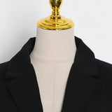 Fongt Small Suit Thin Style 2024 Summer New Korean Version Fashion V Collar Diamond Advanced Sense Suit Hollow Out Coat-Outfit
