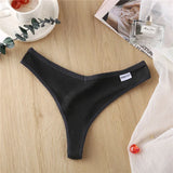 Cotton Feamle Underwear Sexy Panties Women Panties Low Waist Thong Underpants 6 Solid Color Pantys Intimates