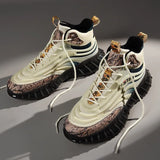 Chunky Sneaker Men Running Shoes Breathable Mesh Breathable Sport Shoes Mesh Jogging Walking Shoes Zapatillas