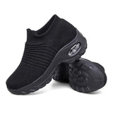 Women Sneakers Running Shoes Sports Shoes Breathable Mesh Comfortable Platform Shoes Air Cushion Sneaker