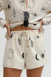 Fongt Summer Comfortable Casual Shirt Suit Short-Sleeved Cardigan Home Two-Piece Set-23064-Outfit