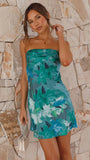 Fongt Sexy Chest-Clothed Floral-Print Dress Dress For Summer 2025