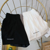 Fongt Sweatpants Women's 2024 Summer New Casual Shorts Show Thin And Versatile High-Waisted Pants Women's Hot