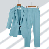 Fongt New Professional Casual Nine-Sleeve Suit Suit Women's Clothing