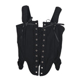 Fongt Autumn Women's New Fashioned Fish Bone Waist Corset With Sleeveless Sexy Dress