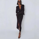 Sleeve Sweater Maxi Korean