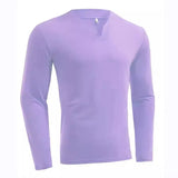 Fongt New Hot Fitness Plus-Size Sports T-Shirt Men's Elastic Comfortable Long-Sleeved Autumn