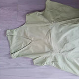 Spring V-Collar Sleeveless Dress Avocado Dress 1232650001-Outfit