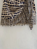 Fongt Women's Printed Double Lint Mini Skirt 9345