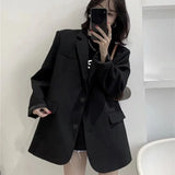 Fongt Spring And Autumn Small Suit Jacket Female Korean Version British Wind Web Celebrity Design Sense West Female Suit Women's Temperament Jacket-Outfit
