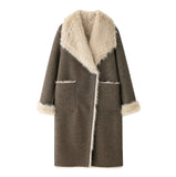 Fongt Women's Clothing Temperament Long And Long-Wearing Fur Coat 6318262