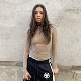 Fongt Round Collar Hot Sleeve Blouse 2024 Autumn Hottie Set-Up